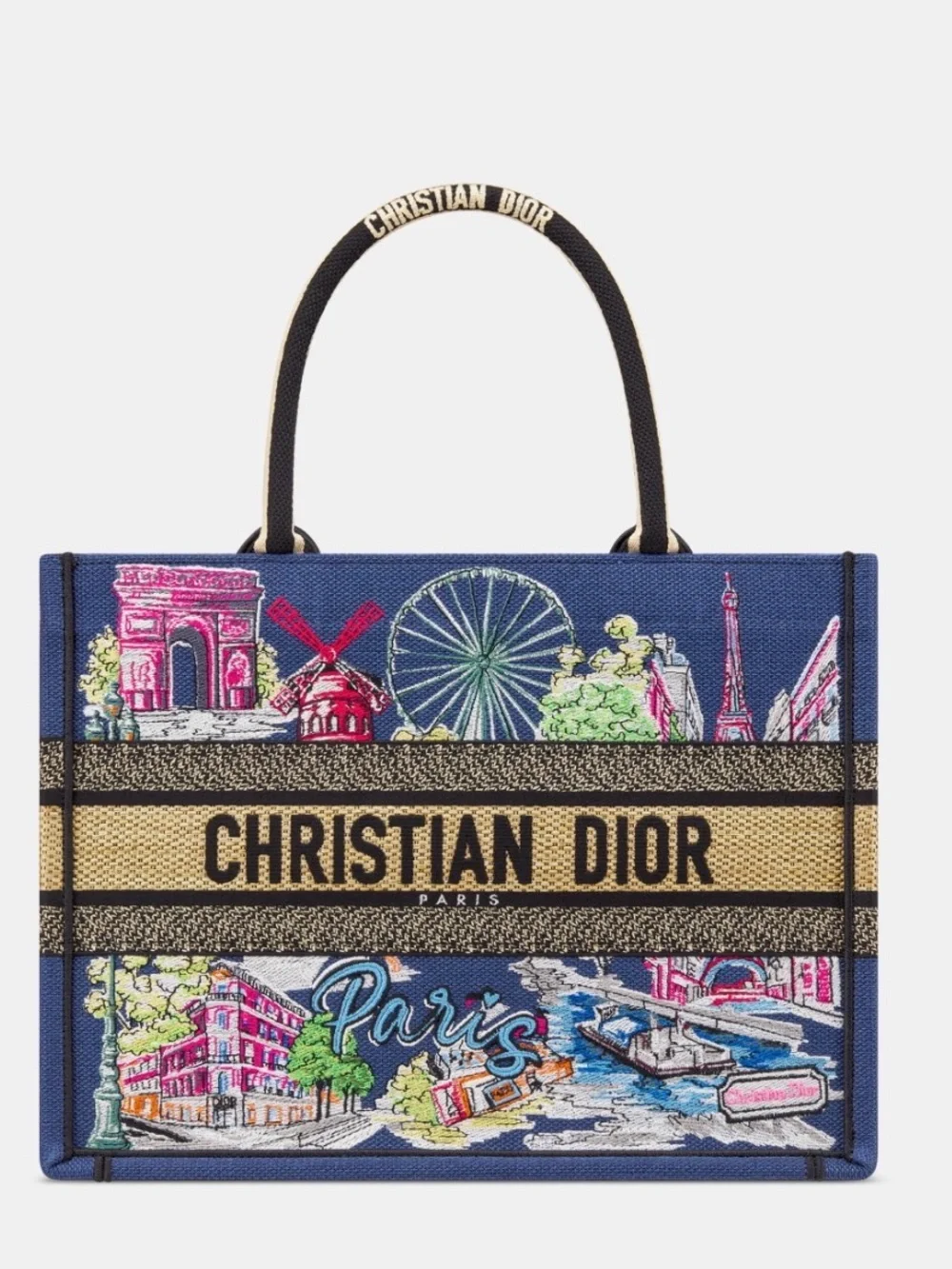 DIOR SOUVENIR MEDIUM DIOR BOOK TOTE - Picture 2 of 6